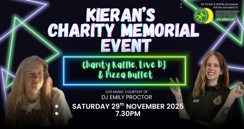 Kieran’s Charity Memorial Event