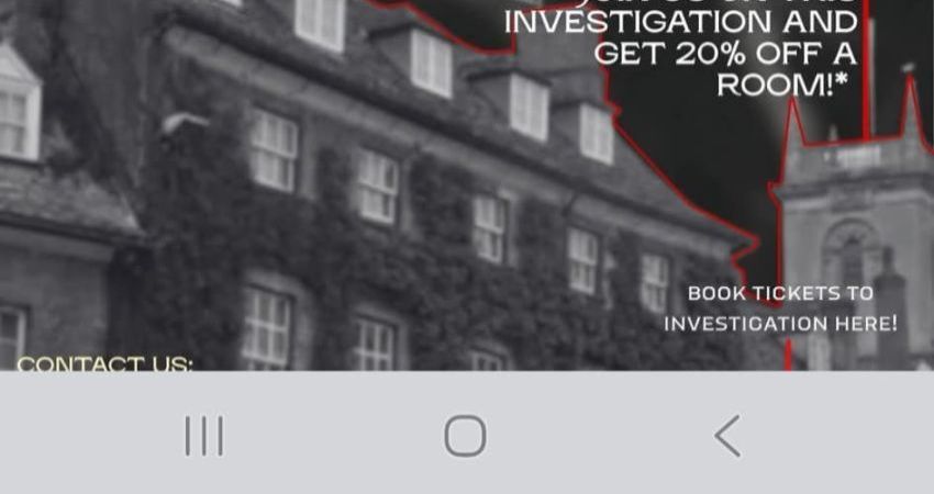 Paranormal investigation at The Bear Hotel Woodstock