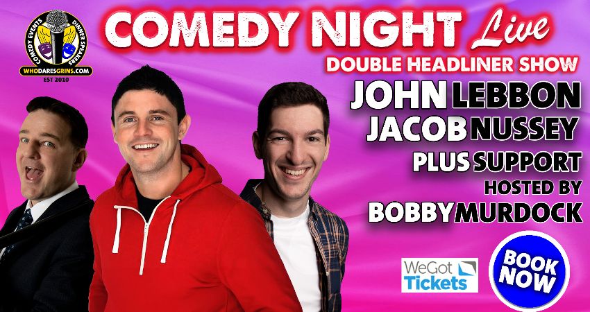 Comedy Night Live Double Headliner Show 
