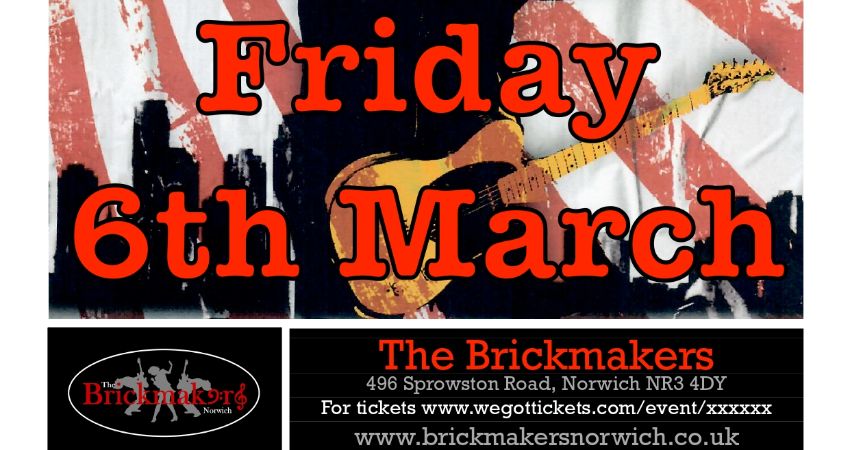 Bootleg Boss - Springsteen Tribute Live @ The Brickmakers, Norwich