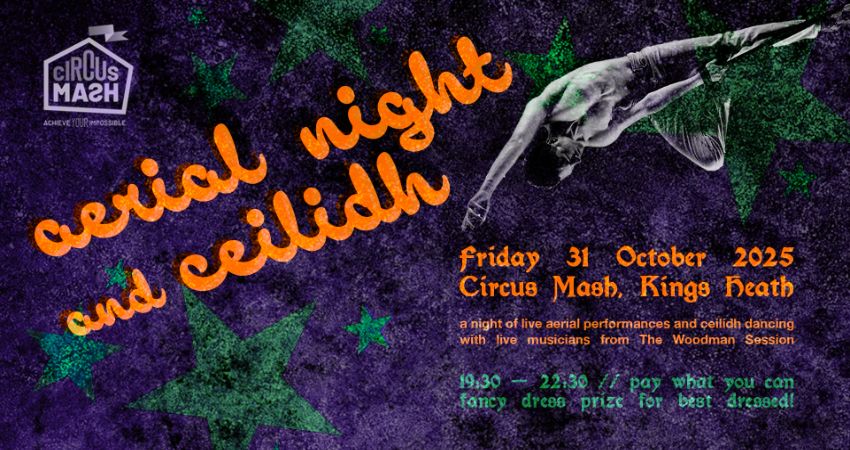 👻 Halloween Ceilidh and Live Aerial night 👻