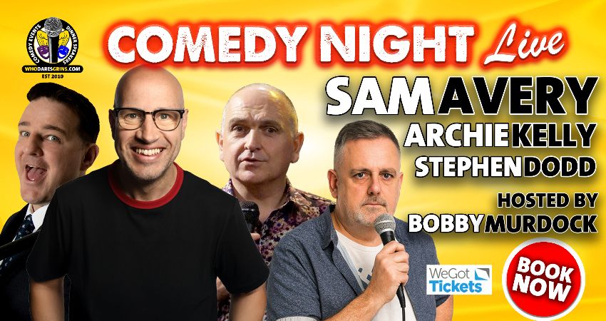 Comedy Night Live with Headliner Sam Avery 