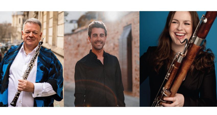 Nicholas Daniel (oboe), Amy Harman (bassoon) & Antonio Oyarzabal (piano) 