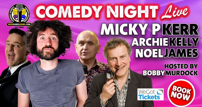 Comedy Night Live with Headliner Micky P Kerr 