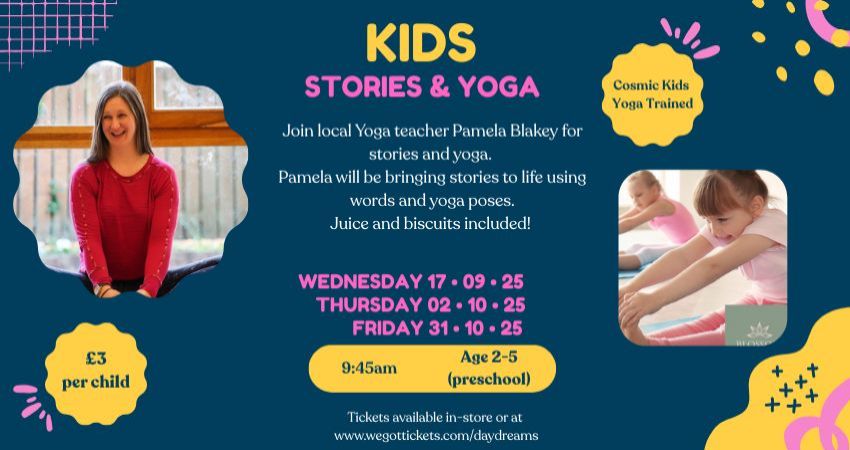 Stories & Yoga for Wee Daydreamers with Pamela Blakey 