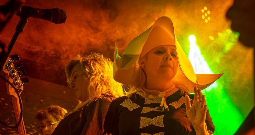 Ye Nuns, Sassyhiya play a spooky Halloween thing on Thursday 30th October at The Lexington
