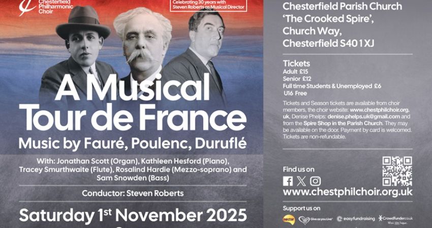 Chesterfield Philharmonic Choir - A Musical Tour de France