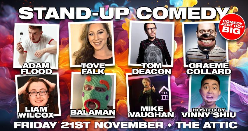 Southampton Stand Up Comedy Near me just got BIG