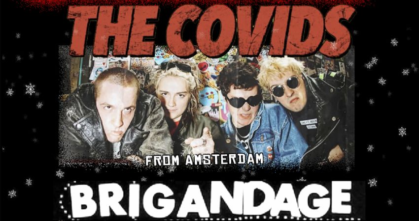 SHAKE SOME ACTON #128. THE COVIDS, BRIGANDAGE, ZOMBIE MET GIRL. 