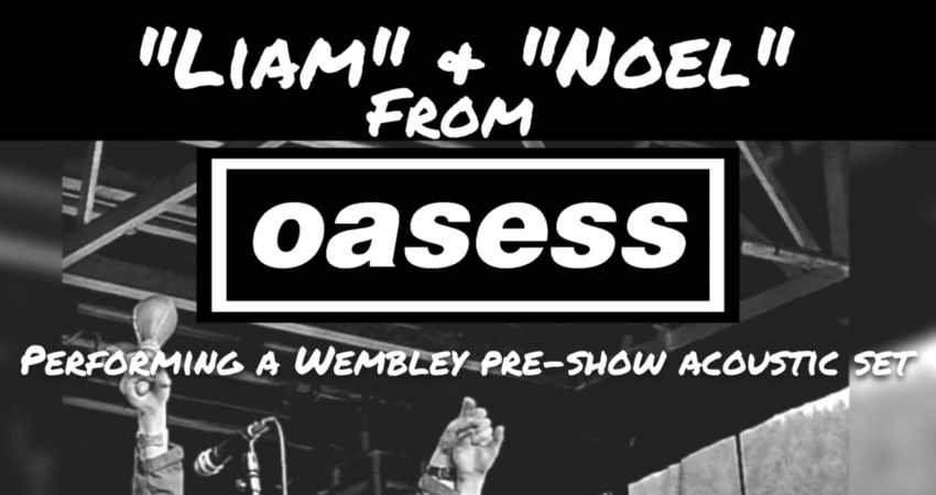 Oasis Pre Show Matinee 2pm Party 