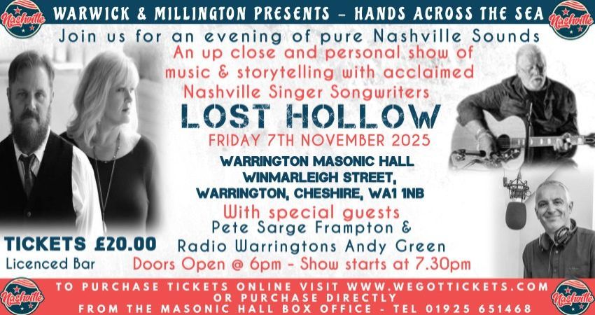 Hands Across The Sea - Pure Nashville Sounds from Acclaimed Nashville Singer Songwriters Lost Hollow