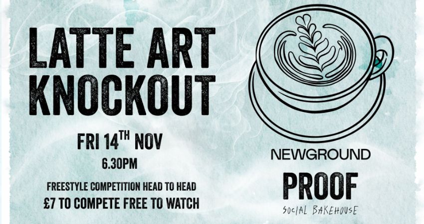 Latte Art Knockout at Proof Social Bakehouse