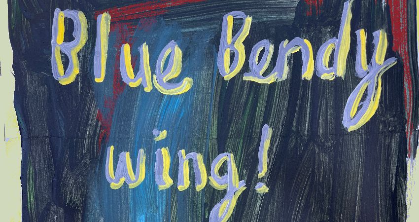 Blue Bendy + wing! + Top Shortage 