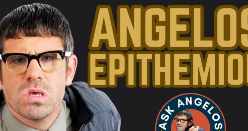 ANGELOS EPITHEMIOU with ASK ANGELOS - The Podcast. Live recording 