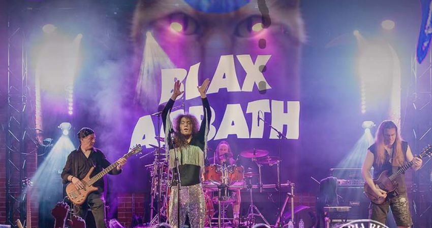 HELL N CAT  BLACK SABBATH  TRIBUTE DAY with blax abbath 