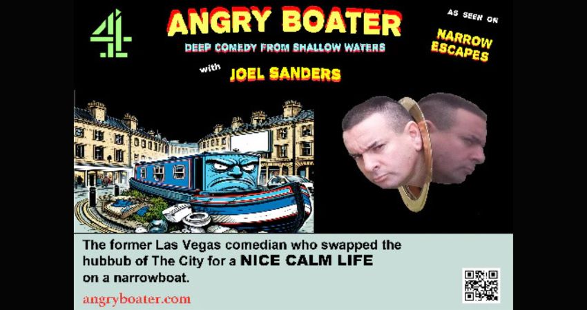 Joel Sanders C4's Angry Boater in Southampton