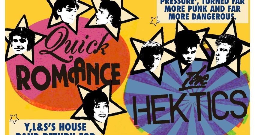 Quick Romance & The Hektics (FKA The Pressure) play Young Loud & Snotty at The Bell Back Bar, Bath 