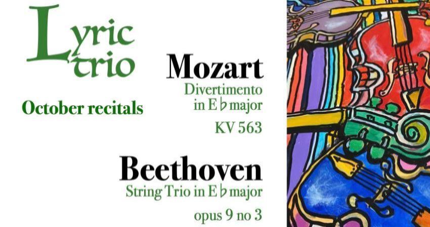 Lyric trio October series 