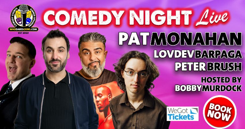 Comedy Night Live with Headliner Pat Monahan 