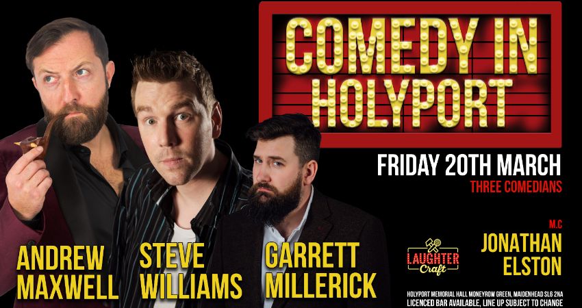 March's Comedy in Holyport 