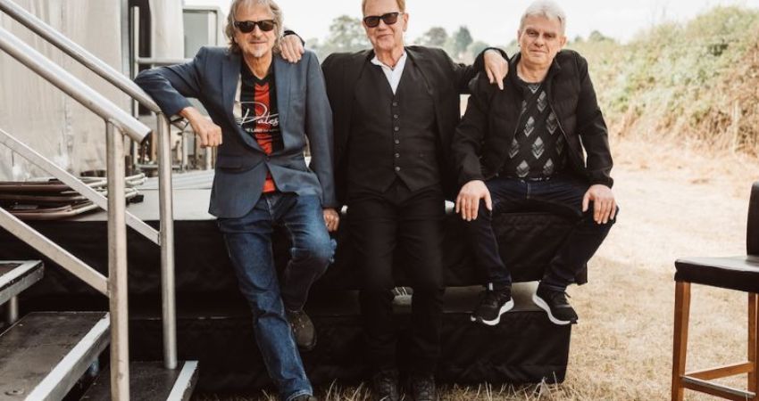 Oysterband's John Jones, Ray Cooper, Al Scott