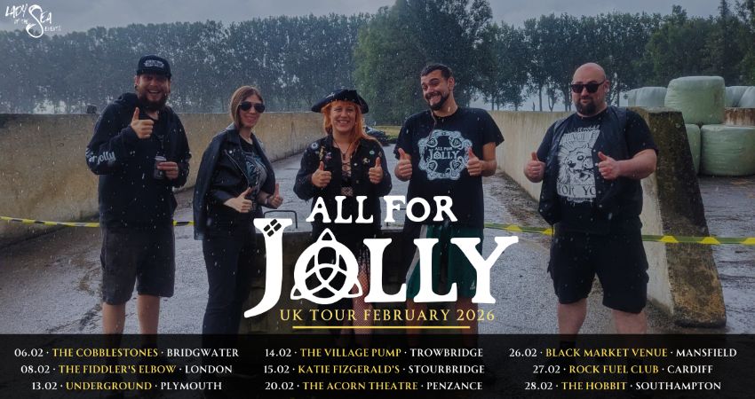 All For Jolly - UK TOUR 2026 - PLYMOUTH 