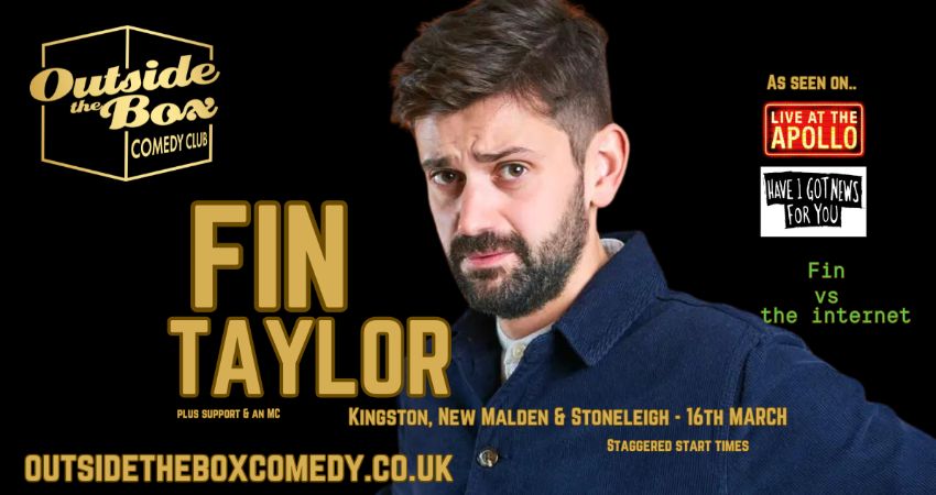 Fin Taylor at Outside the Box Comedy Club at The Royal Oak, New Malden 
