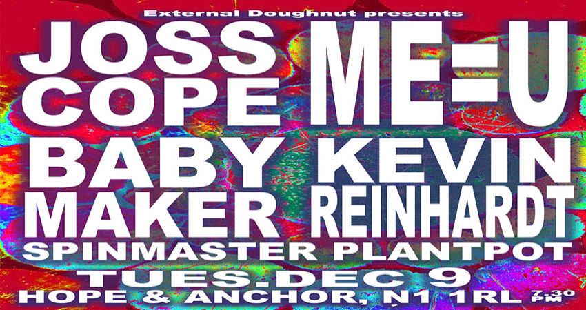 JOSS COPE, ME=U, BABYMAKER, KEVIN REINHARDT, SPINMASTER PLANTPOT