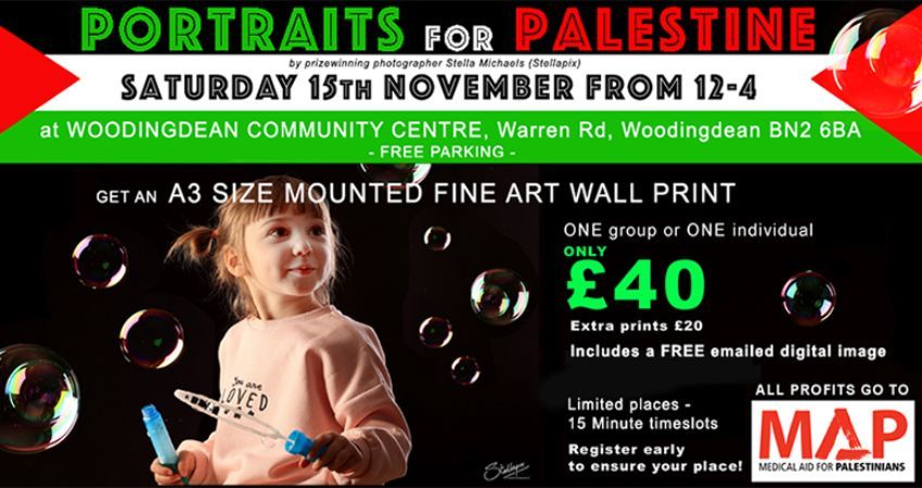 PORTRAITS FOR PALESTINE