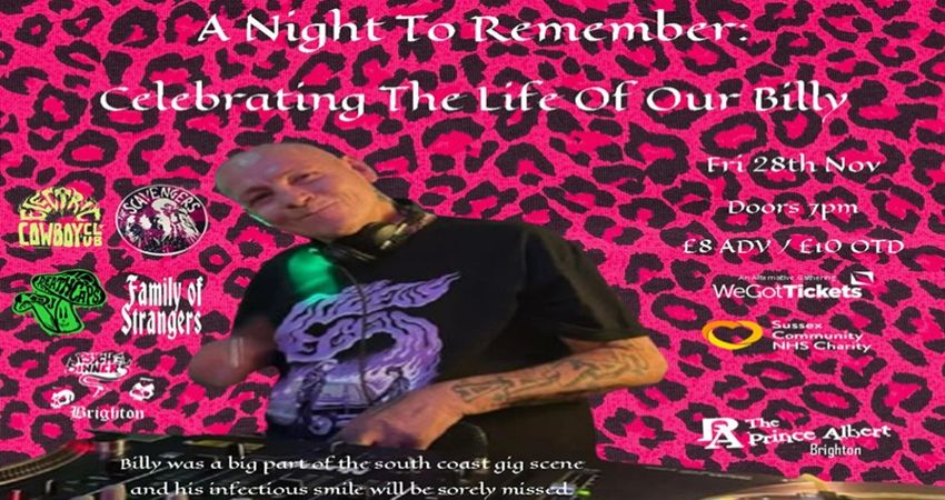 Celebrating the life of our Billy 