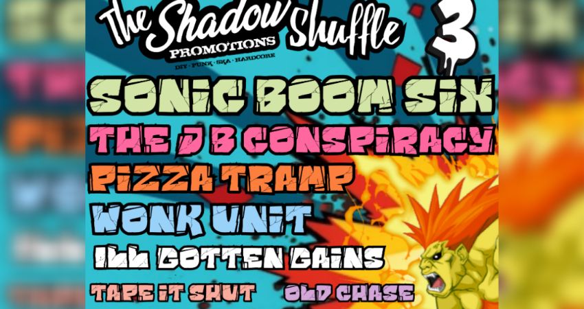 Shadow shuffle 3.... SONIC BOOM SIX 