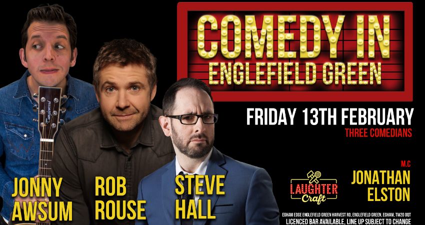 Februarys Comedy in Englefield Green 