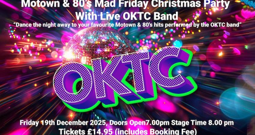 Motown & 80's Mad Friday Christmas Party 