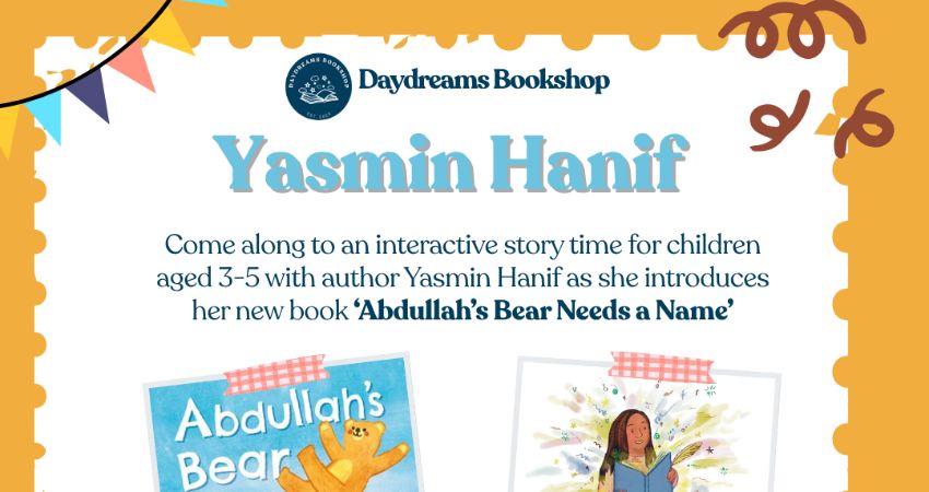 Interactive Storytime with Children's Author Yasmin Hanif 