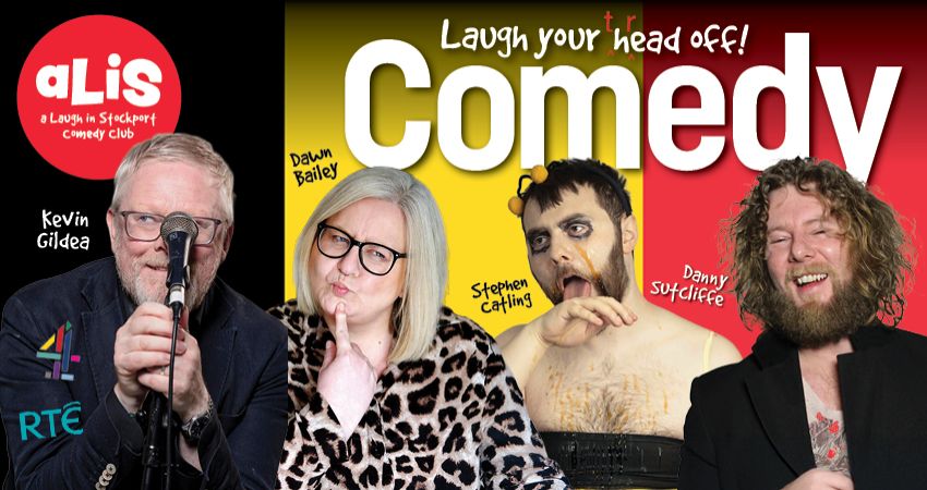 A Laugh In Stockport Comedy Club | Thurs 30th October 
