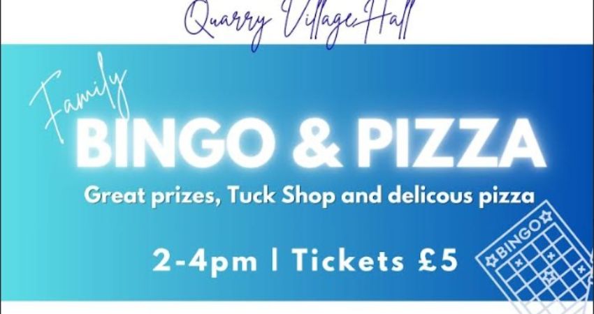 Family Bingo and Pizza Fun