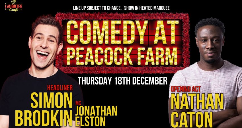 Comedy at Peacock Farm 