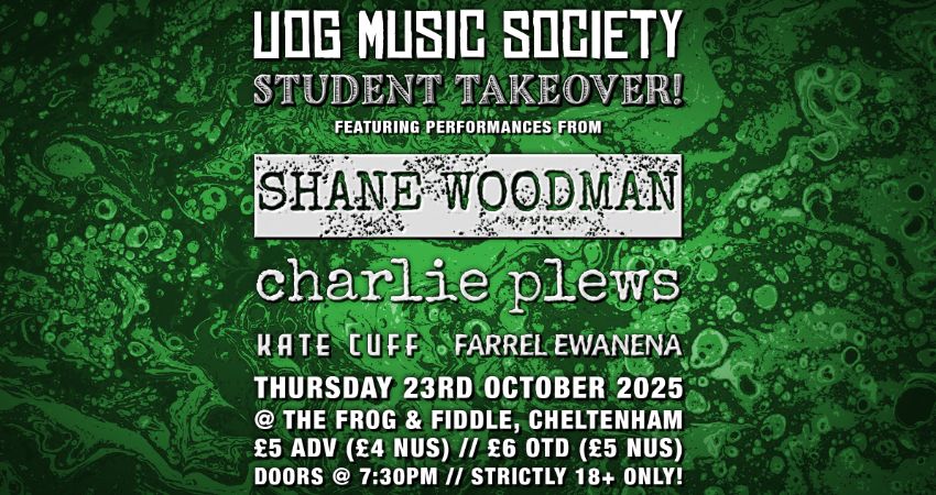 UOG MUSIC SOCIETY PRESENTS... STUDENT TAKEOVER! 