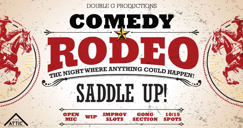 Comedy Rodeo at The Attic! 