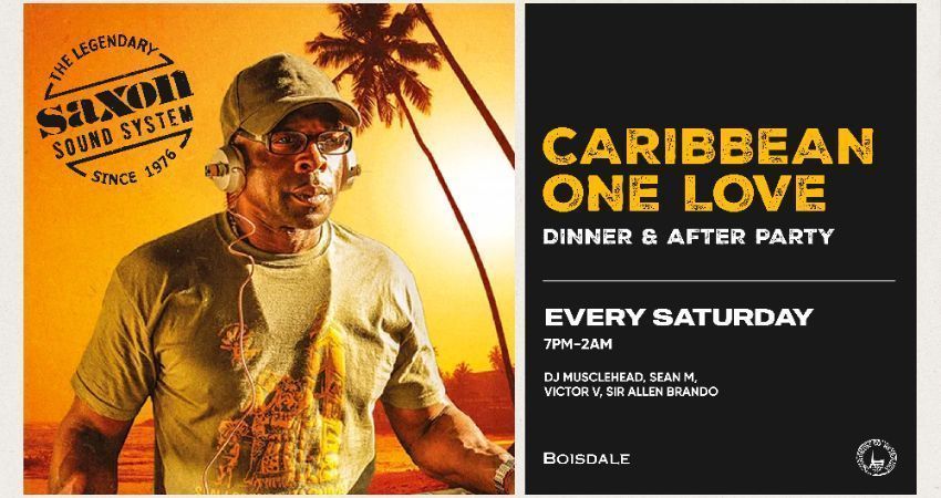 DJ Nights: Caribbean One Love Party with Saxon Sound DJs 