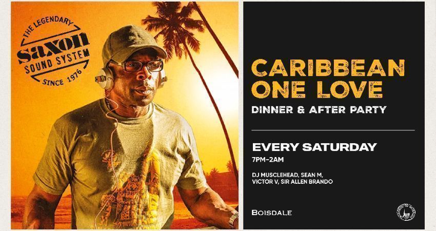 DJ Nights: Caribbean One Love Party with Saxon Sound DJs 