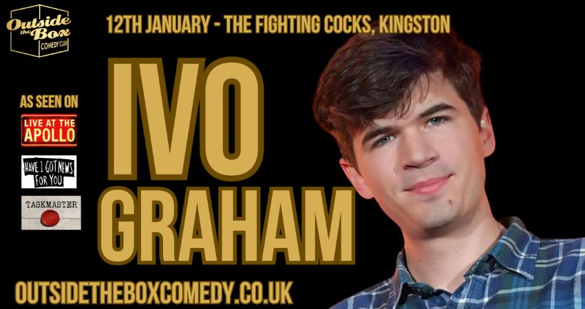 IVO GRAHAM at Outside the Box Comedy Club, Kingston