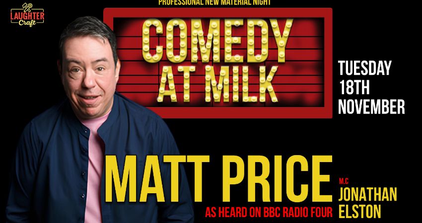 Novembers Comedy at Milk 