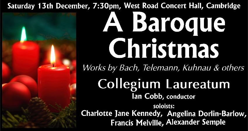 Collegium Laureatum presents A Baroque Christmas 