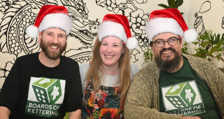 Christmas Board Games Café and Sale 