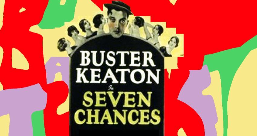 BUSTER KEATON - SEVEN CHANCES with Live piano accompaniment 