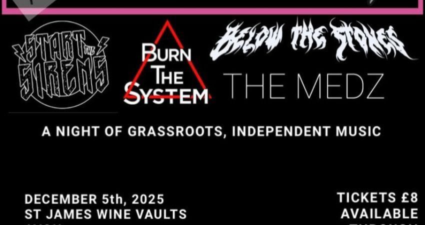 A NIGHT OF GRASSROOTS, INDEPENDENT MUSIC!