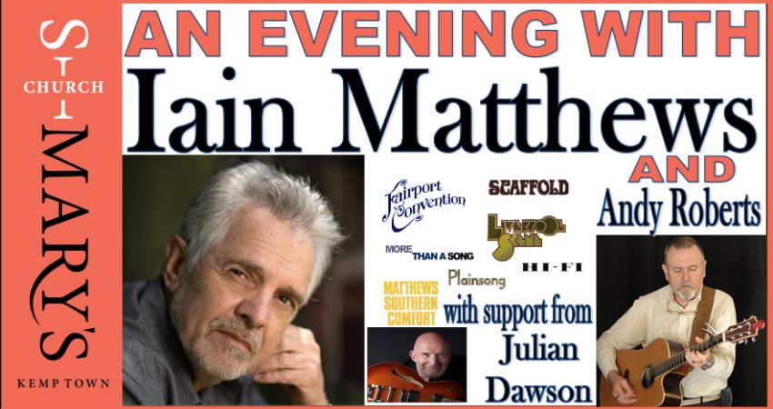 An Evening with Iain Matthews, co-founder of Fairport Convention 