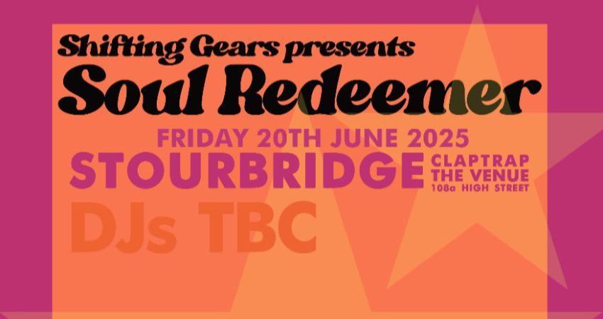 Shifting Gears' Soul Redeemer - Soul, Funk, Rare Groove - DJs 