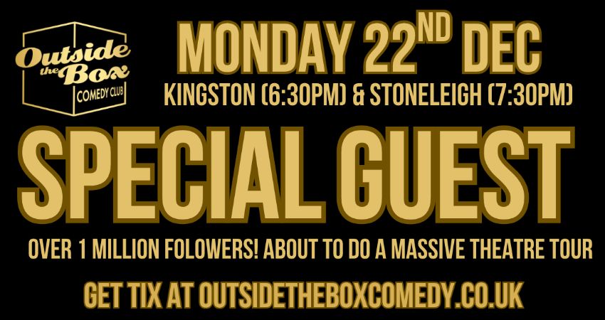SPECIAL GUEST at Outside the Box Comedy Club, Stoneleigh